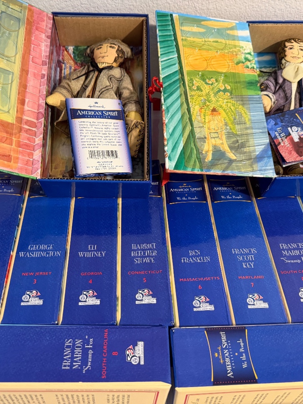 New in Box Vintage Hallmark American Spirit Doll Collection, Circa 2000
